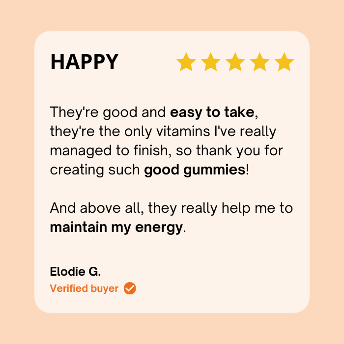 SUGAR-FREE ENERGY GUMMIES | Physical and Mental Boost | 21 days