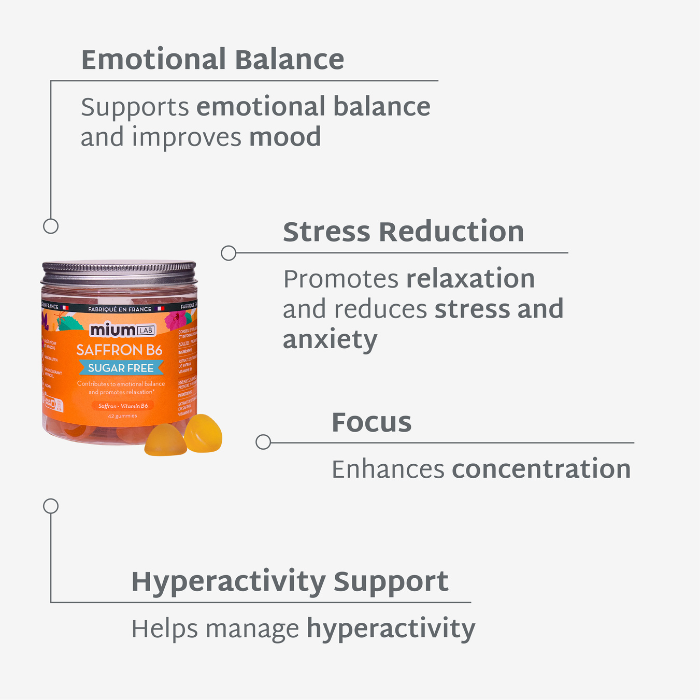 🏴 Emotional Balance Bundle | Magnesium + Saffron B6 + Sleep + Stress | 3-Week Programme