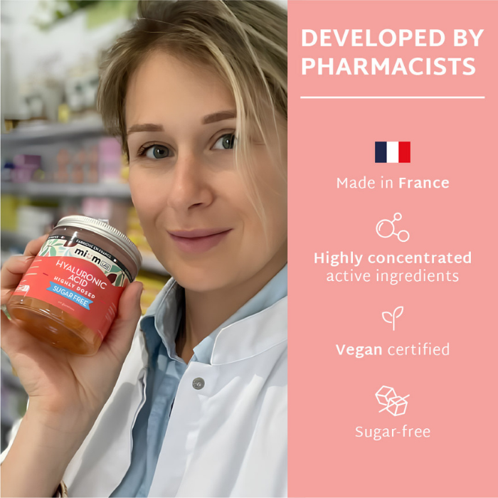 SUGAR-FREE HYALURONIC ACID GUMMIES | Super pack | 4 x 21 days