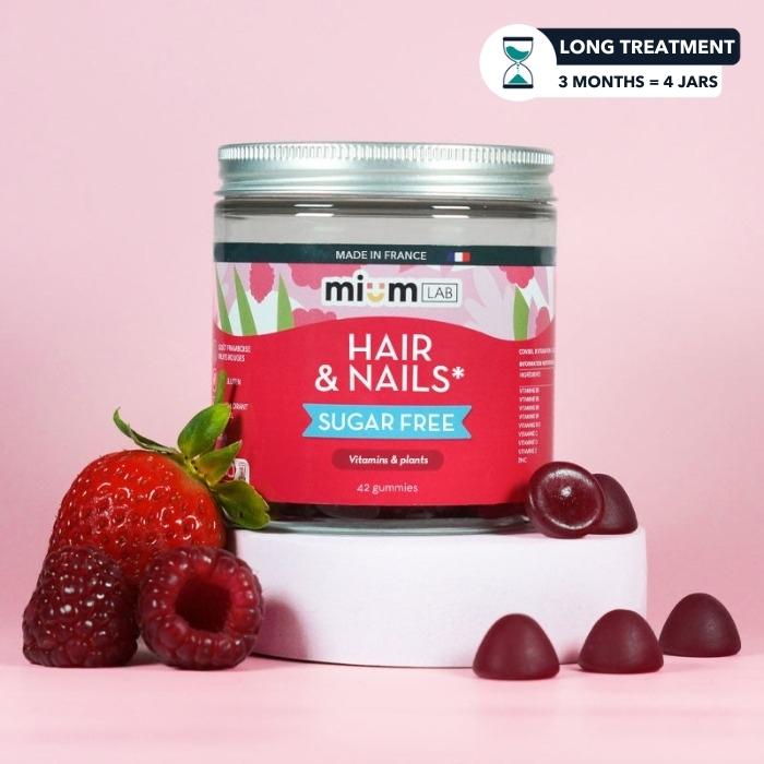 SUGAR-FREE HAIR & NAILS GUMMIES | Strenghten hair & nails | 21 days