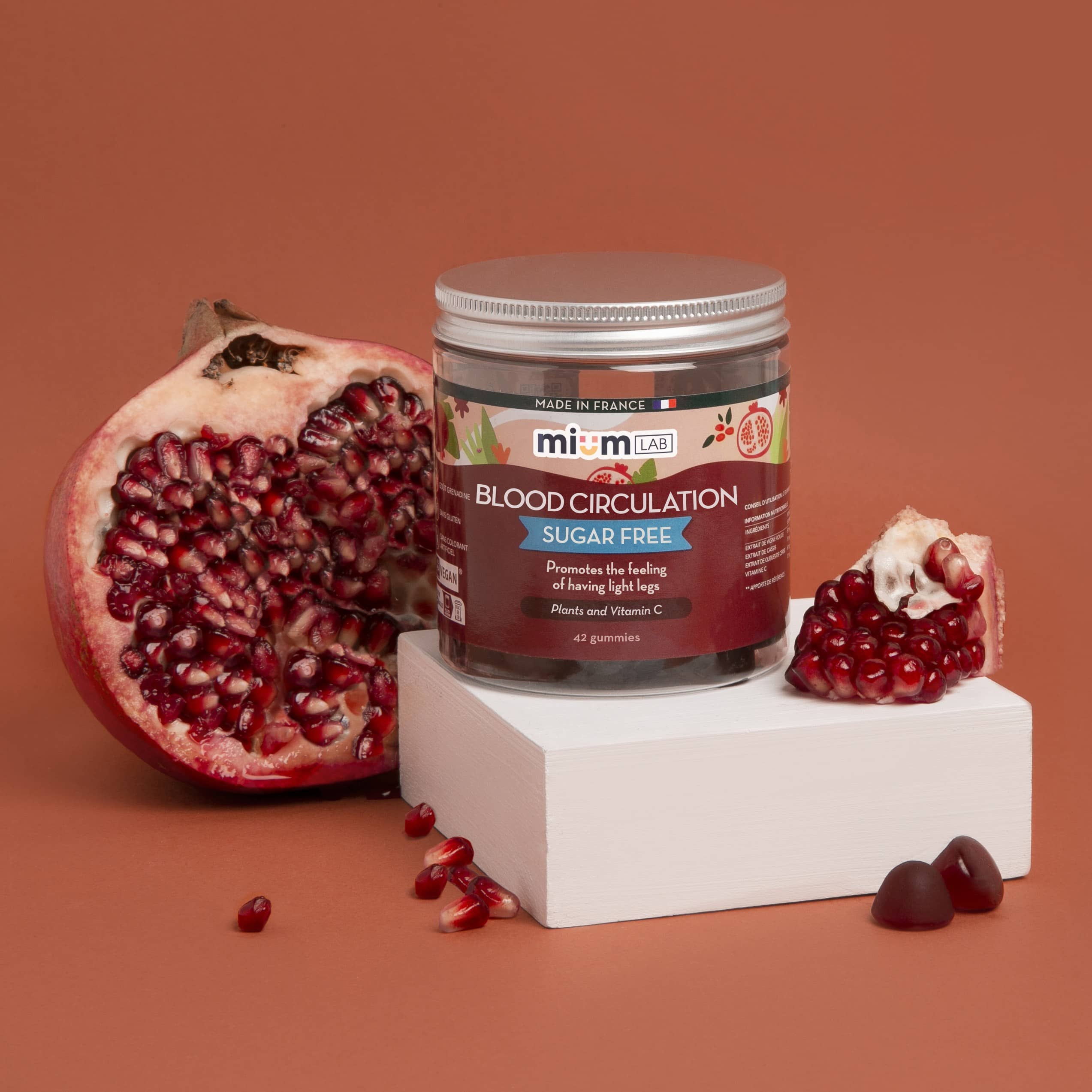 SUGAR-FREE BLOOD CIRCULATION GUMMIES | Heavy Legs | 21 days