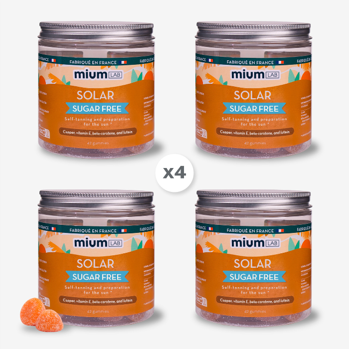 SUGAR-FREE TANNING GUMMIES | Super Pack | 4 x 21 days