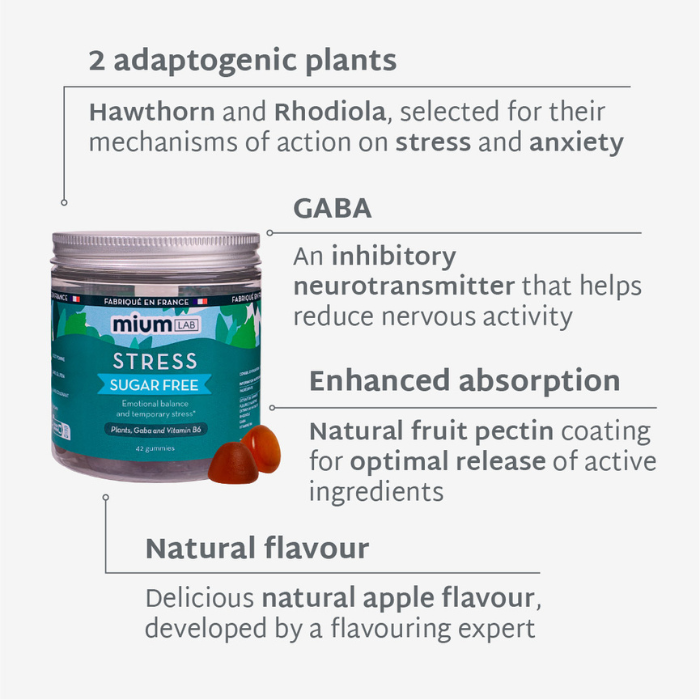 SUGAR-FREE STRESS GUMMIES  | Super Pack | 4 x 21 days