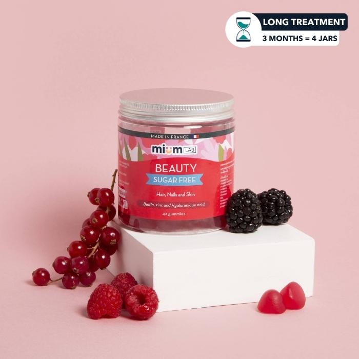 SUGAR-FREE BEAUTY GUMMIES | Hair, nails, skin | 21 days