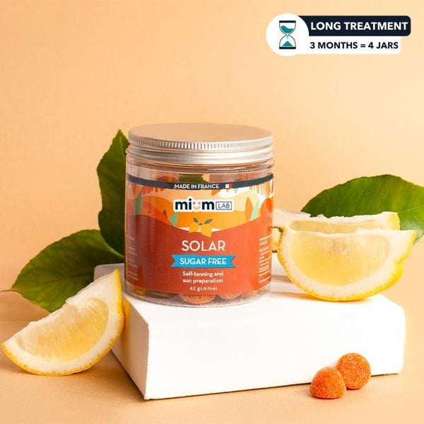 SUGAR-FREE TANNING GUMMIES | Improves tanning | 21 days