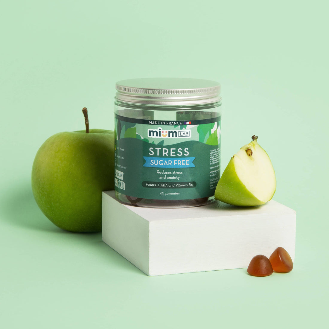SUGAR-FREE STRESS GUMMIES  | Super Pack | 4 x 21 days